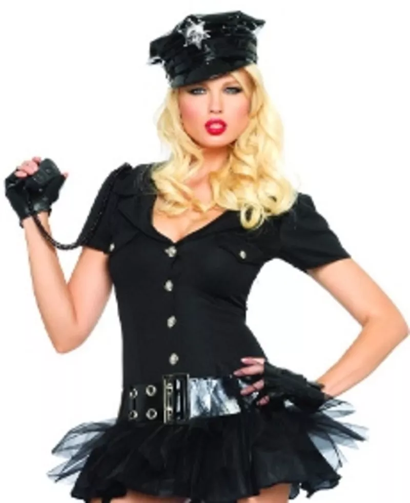 Девушка – Полицейский,  костюм на Хеллоуин,  карнавальный костюм,  костюм