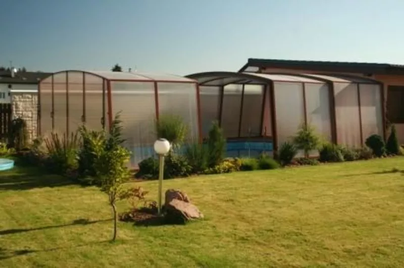 Стационарные павильоны и навесы для бассейнов