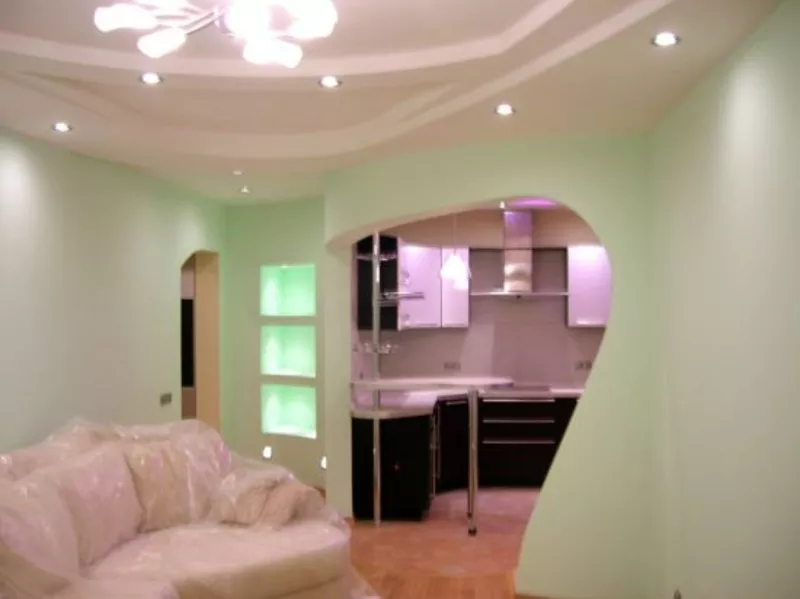 Ремонт квартир,  офисов под ключ