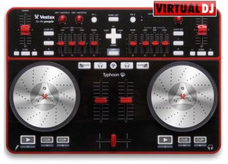 Dj контроллер Vestax Typhoon VDJ Киев