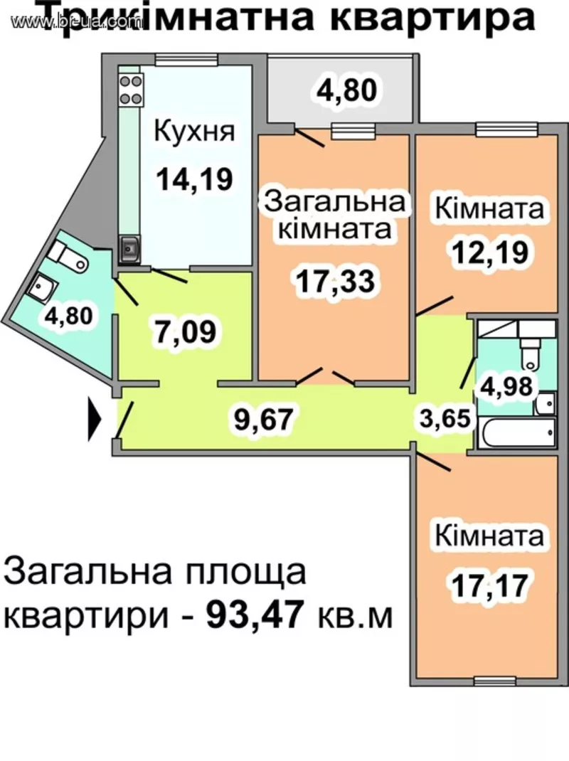 Продам квартиру Григоренкео пр-т