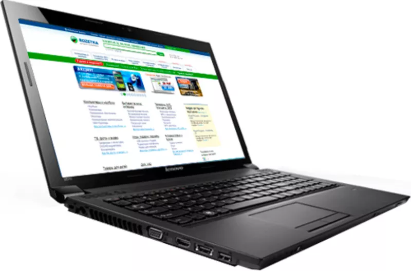 Продам новый двухядерный ноутбук Lenovo Ideapad B575.