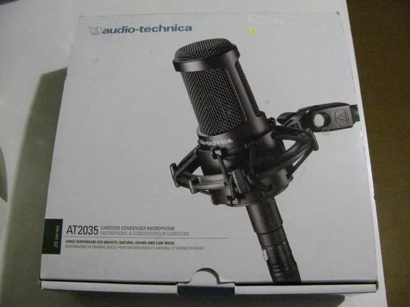 Продам студийный микрофон Audio Technica АТ2035   2