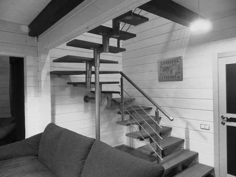 Наши лестницы - готовое решение  для частного дома,  для дачи