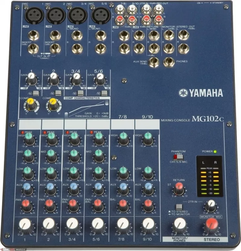 Продам микшерный пульт Yamaha MG102C новый!