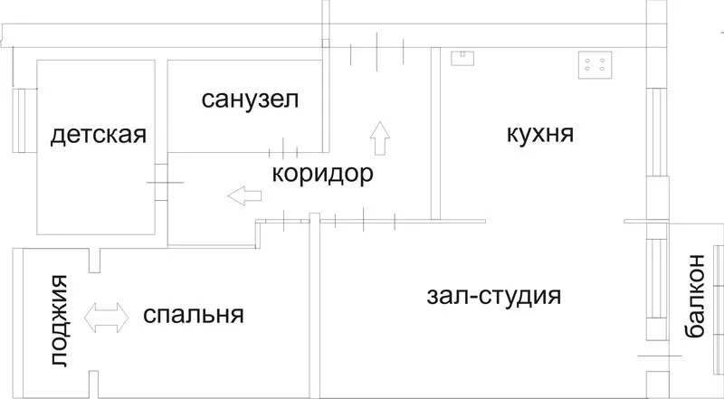 Продам 3 к.кв.в Донецке или обменяю на жилье в Киеве