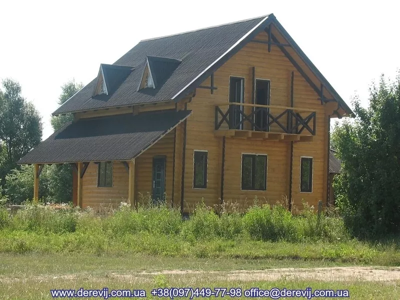 Деревянные дома Украина. Сауны,  бани,  деревянные дома из бруса.