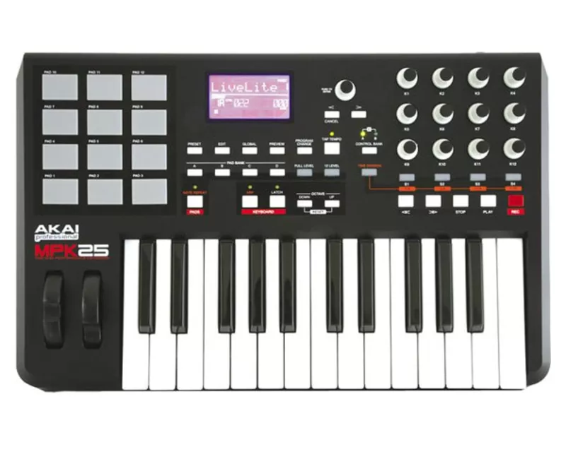 Midi-клавиатура Akai MPK25 						