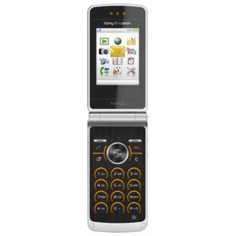 Sony Ericsson TM506 (черный, раскладной) 2