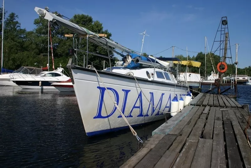 Продам парусно-моторную яхту «DIAMANT» Пик-34 3