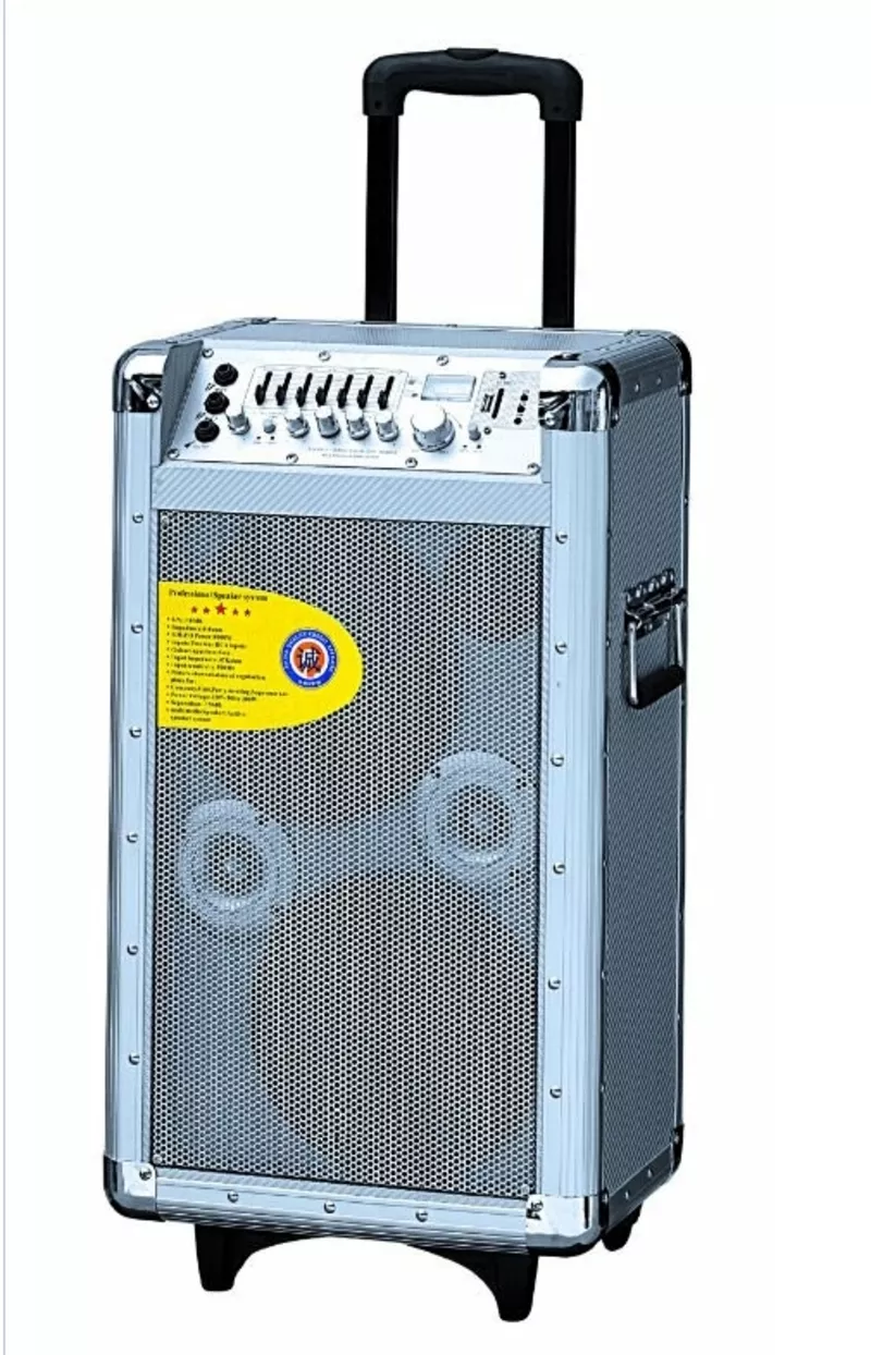 Комбо колонка MS-28USB,  акустика на аккумуляторе