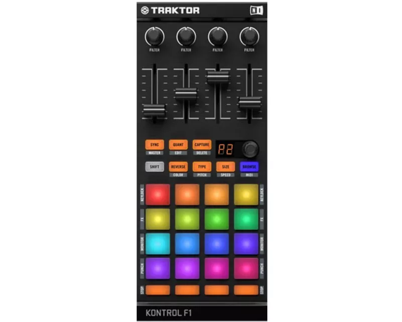 DJ-контроллер Native Instruments TRAKTOR KONTROL F1 		