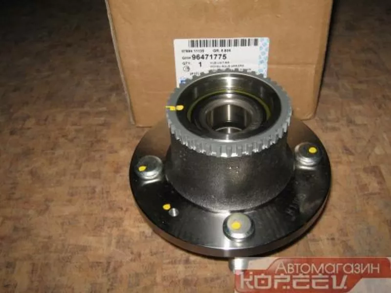 ступицы на Daewoo и Chevrolet