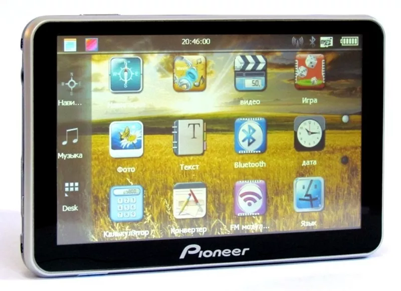 Заголовок - GPS НАВИГАТОРЫ PIONEER 5 дюймов! 4GB памяти! ЦЕНА 589 грн. 2