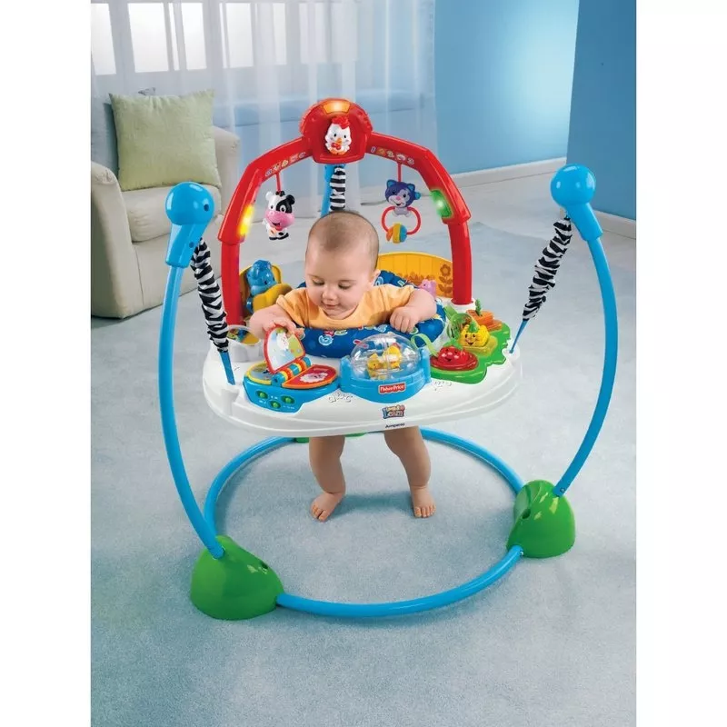 Новые прыгунки Fisher Price 9