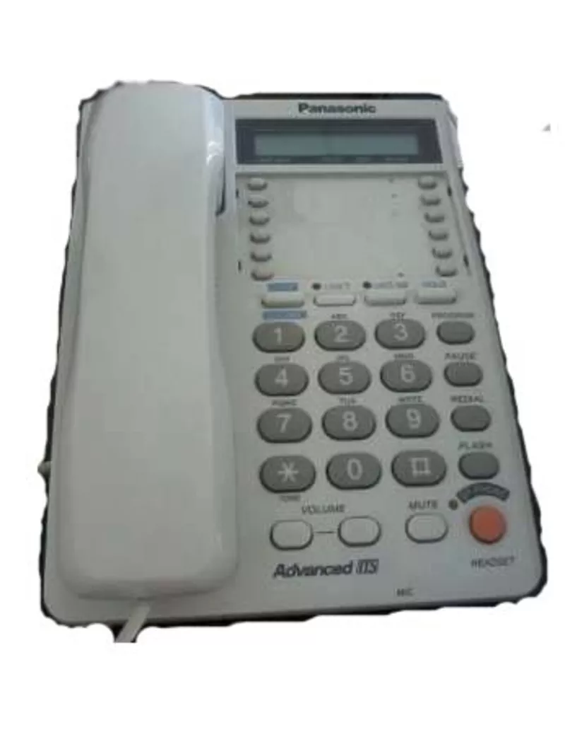 Телефон panasonic двухлинейный аналоговый Kx-Ts236