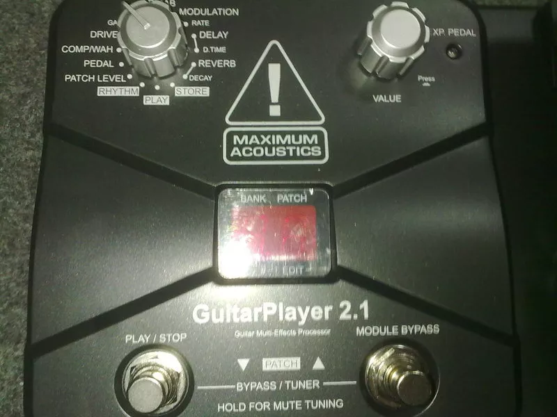 Гитарный процессор MAXIMUM ACOUSTICS Guitar Player 2.1 3