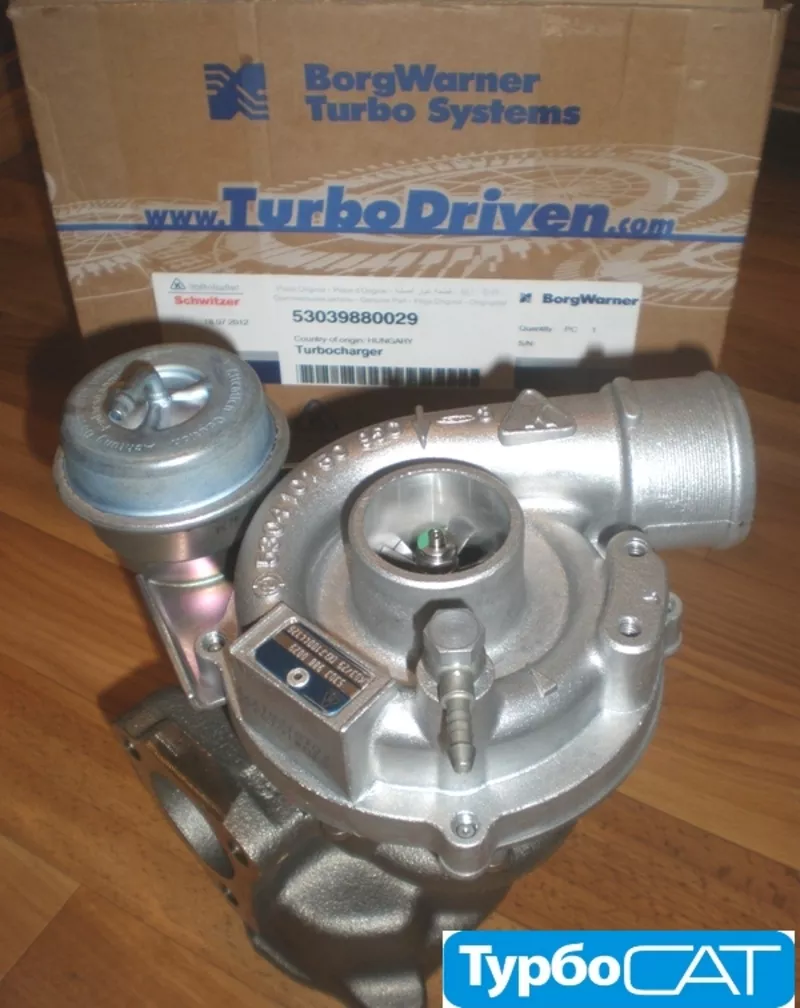 Турбина (турбокомпрессор)  на Audi A4,  A6,  Skoda Super B ,  VW Passat  