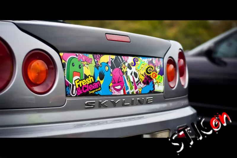 STICker Bombing / Стикер Бомбинг / jdm наклейки