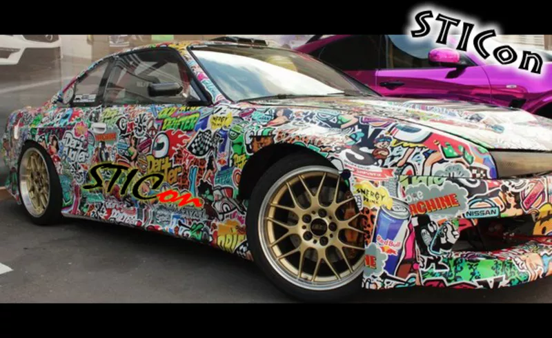 STICker Bombing / Стикер Бомбинг / jdm наклейки 3