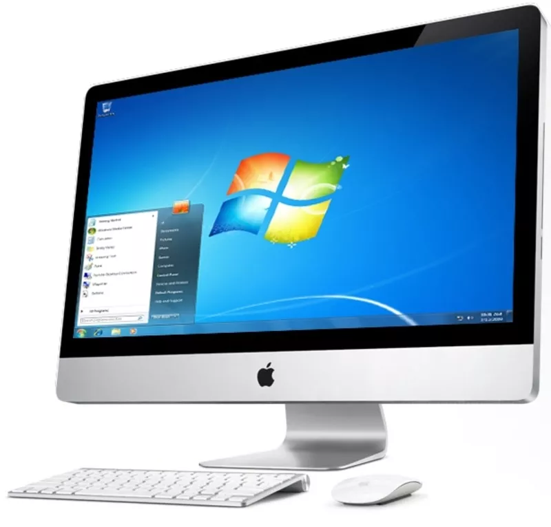 Установка Windows XP,  7 на MAC (MacBook,  iMac) в Киеве