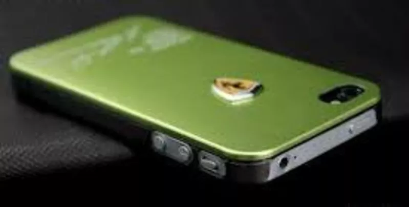 Чехол накладка Ferrari Ultra Thin Metal Case Iphone 5 и 4/4s 2