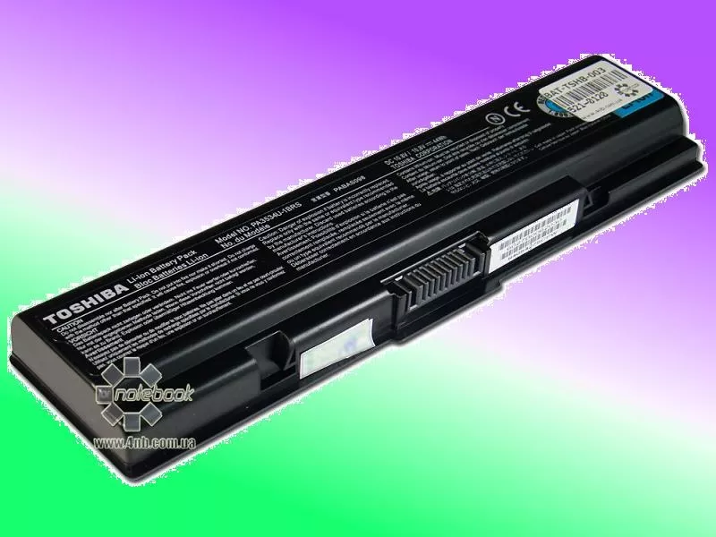 Батарея для ноутбука Toshiba A200 11.1V 4000mAh (44Wh) оригинальная