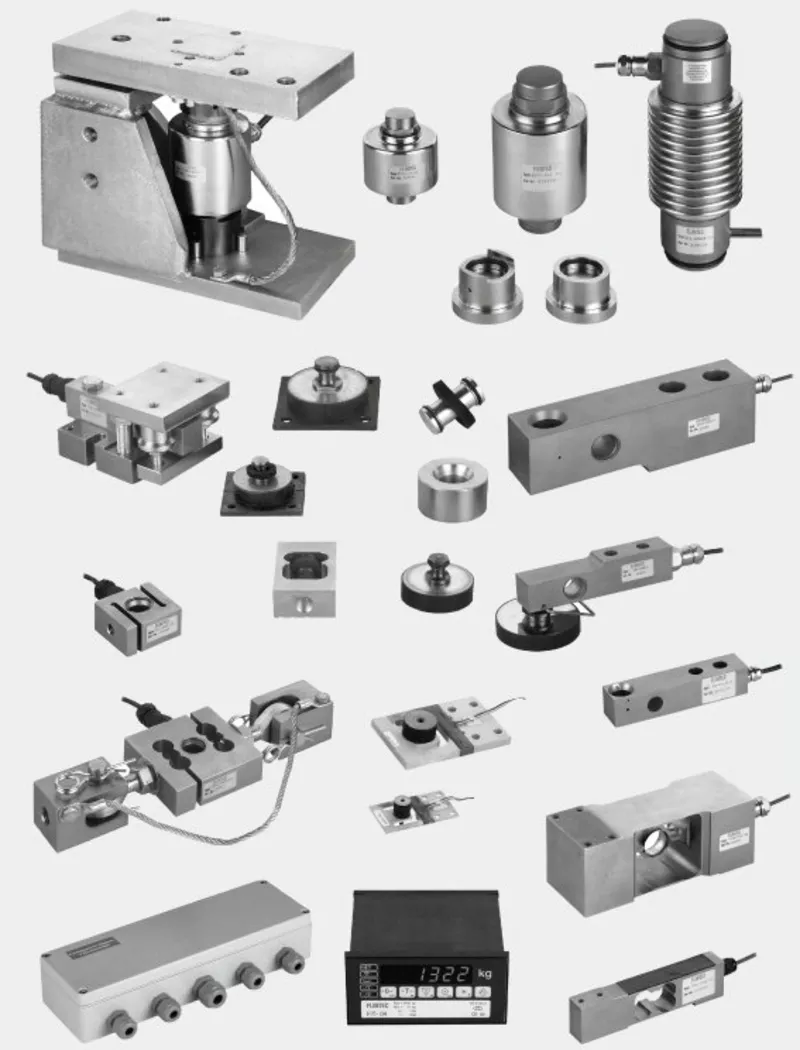 тензодатчики,  тензометрические датчики,  весы крановые