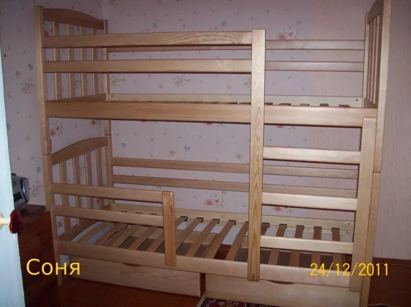 Двухъярусная детская кровать 3