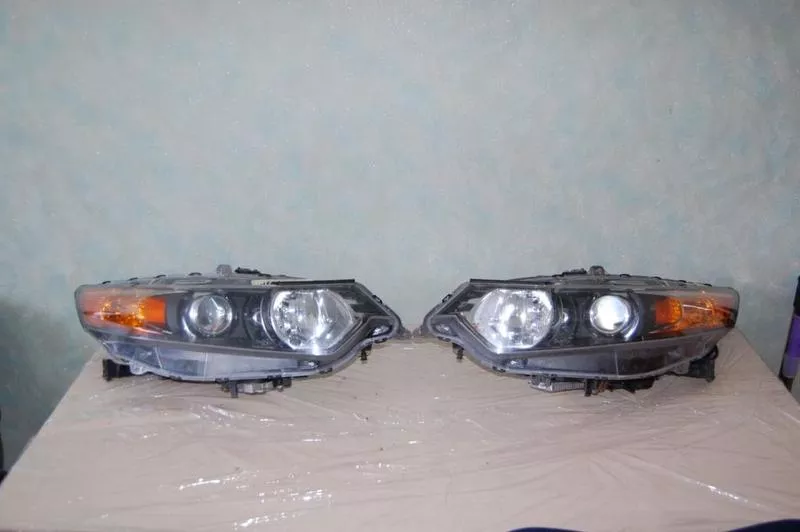 Honda accоrd 2008 запчасти б/у фара бампер и др.