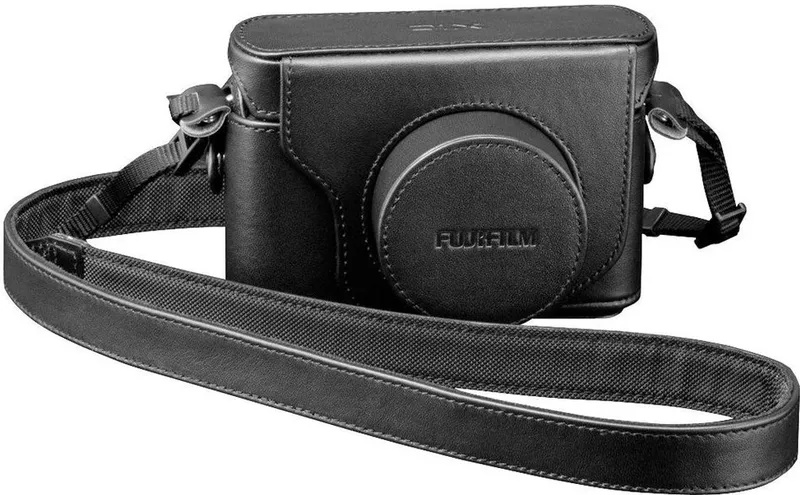 Продам Fujifilm FinePix X10 (Black) фирменный кожанный чехол бленда 4