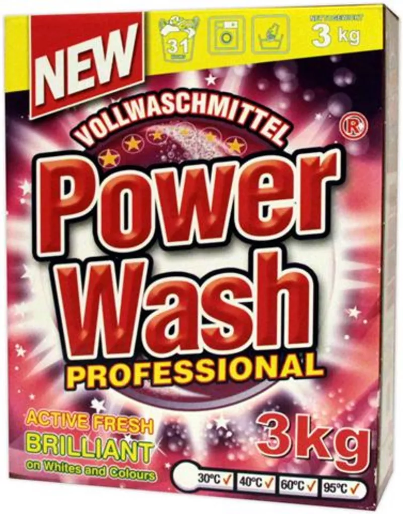 Стиральный порошок Power Wash Professional vollwaschmittel 3кг 