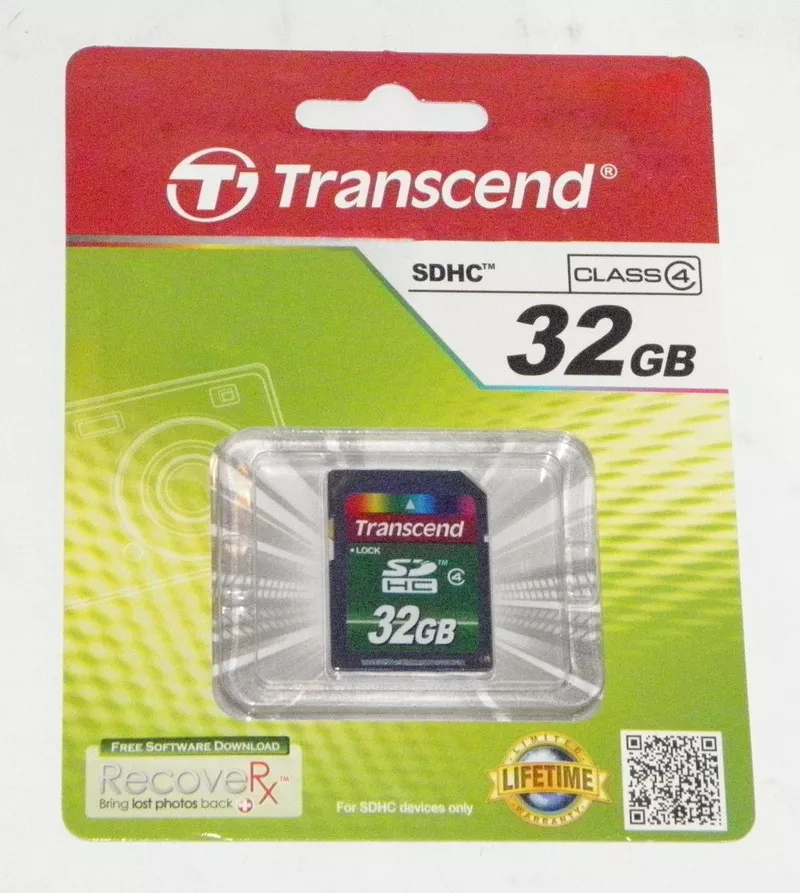 Карта памяти SDHC Transcend на 32 GB