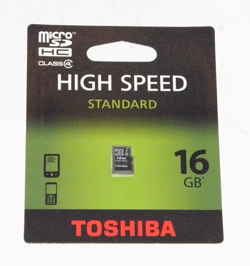 Карта памяти mikroSD Toshiba на 16 GB 