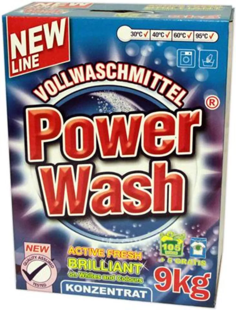 Стиральный порошок Power Wash Professional vollwaschmittel 3кг  2