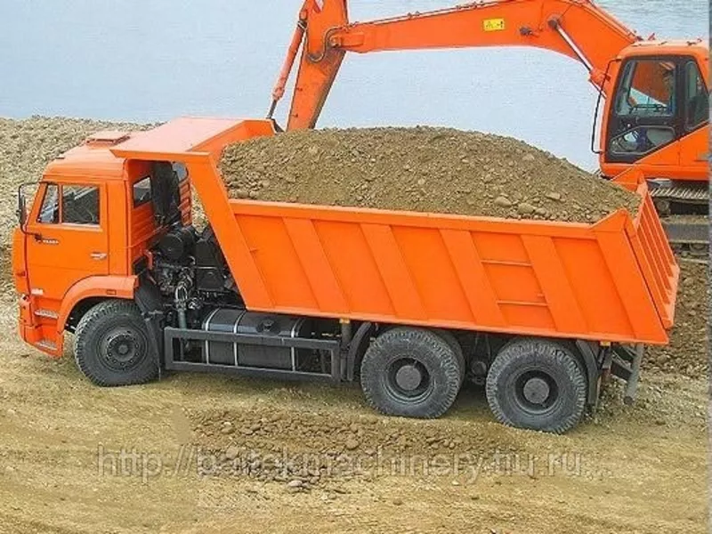 Грунт на подсыпку участков.