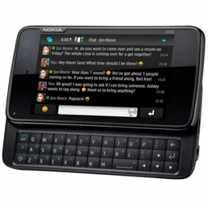 Nokia N900 слайдер