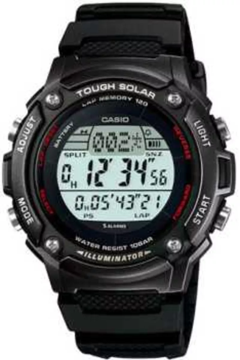 Часы мужские наручные Casio w-S200h-1bvef