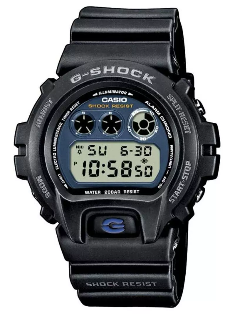 В магазине наручные мужские часы Casio G-SHOCK DW-6900E-1ER