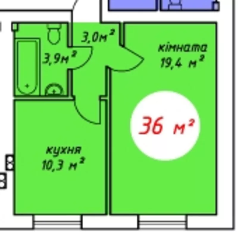 Однокомнатная квартира в Ирпене от застройщика!