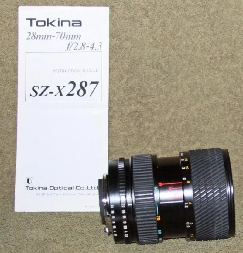 Tokina 28-70mm f/2.8-4.3 байонет Nikon F  N/Ai 4