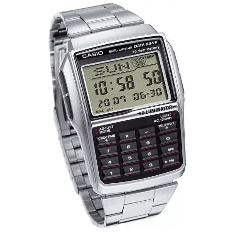 Часы наручные с калькулятором CASIO DBC-32D-1AES