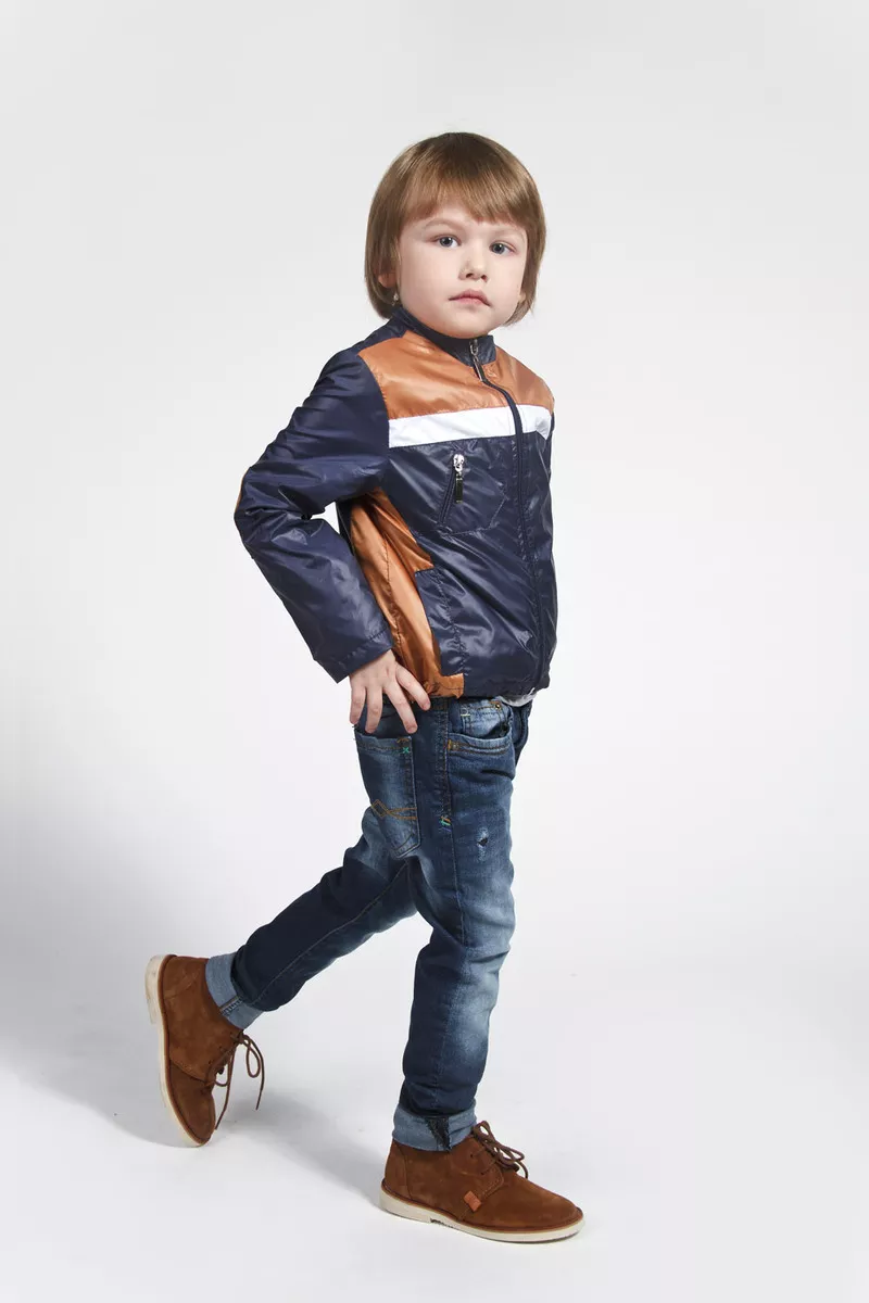 Куртка демисезонная для мальчика с жилеткой Модный карапуз 2