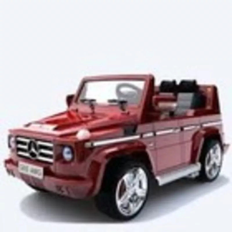 Электромобиль детский двухместный Джип Mercedes-Benz G55 AMG(Кубик). 2