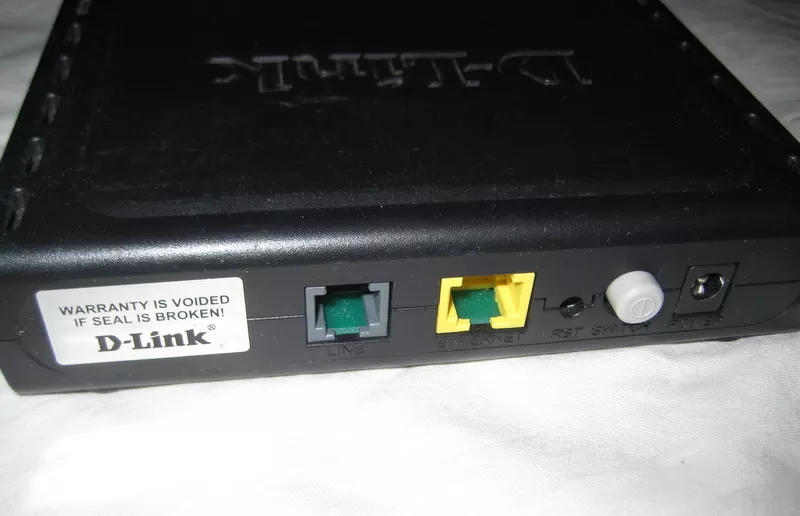 Модем-Роутер D-Link DSL-2500U 3