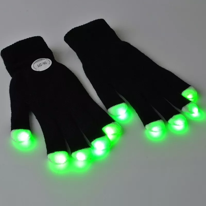Светящиеся перчатки,  светодиодные перчатки,  карнавальные товары 2