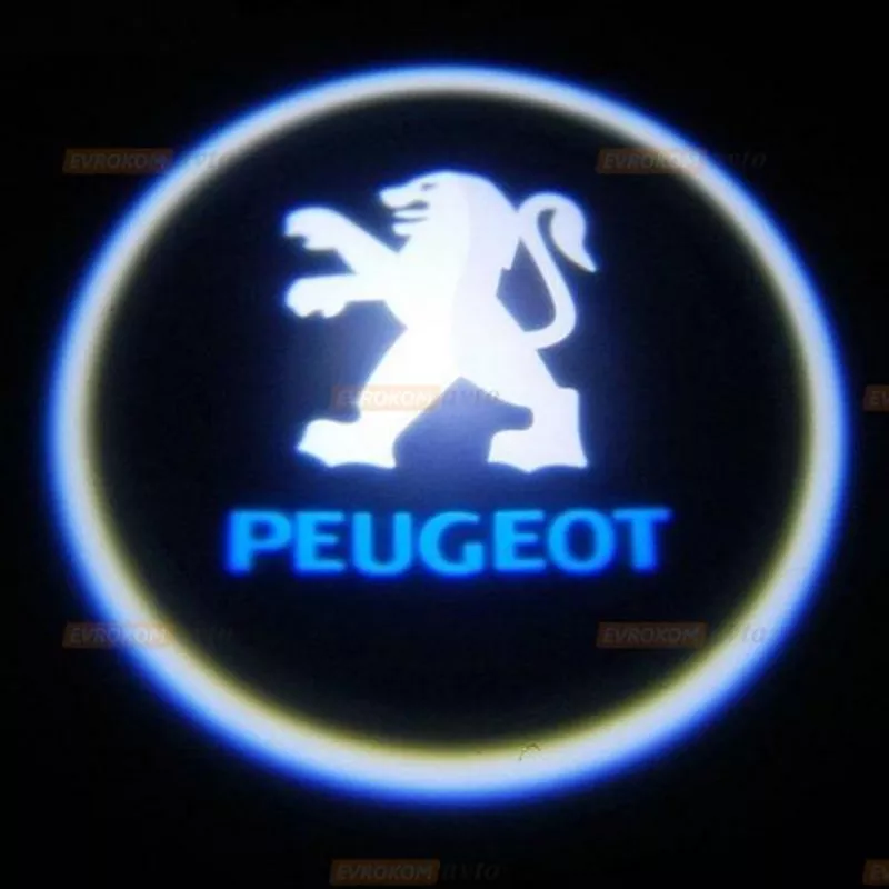 Лазерная подсветка дверей с логотипом на разные авто 2
