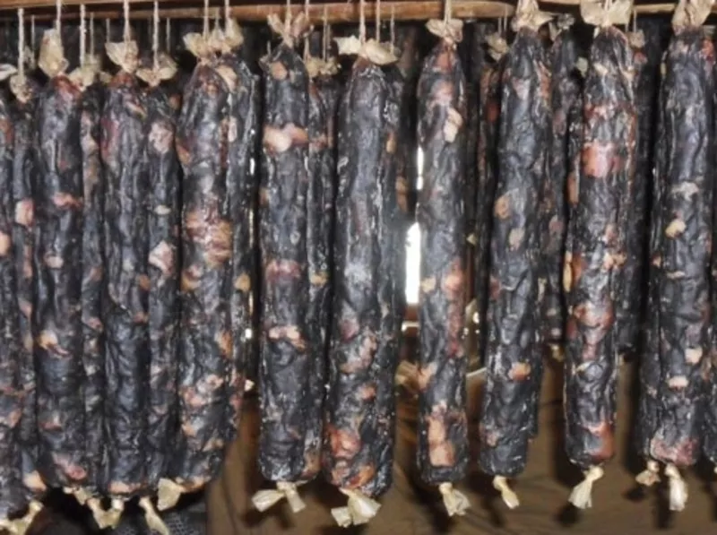 конская колбаса