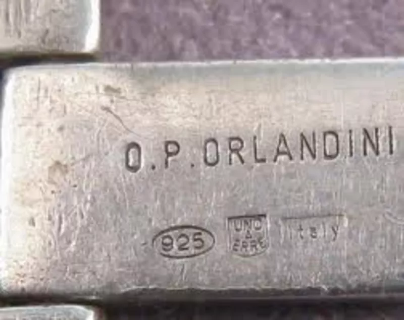 Колье серебрянное O.P.ORLANDINI 3