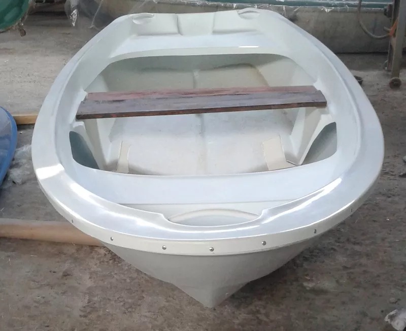 Гребная лодка стеклопластиковая Лагуна-М длина 3.5 метра от производ. 3